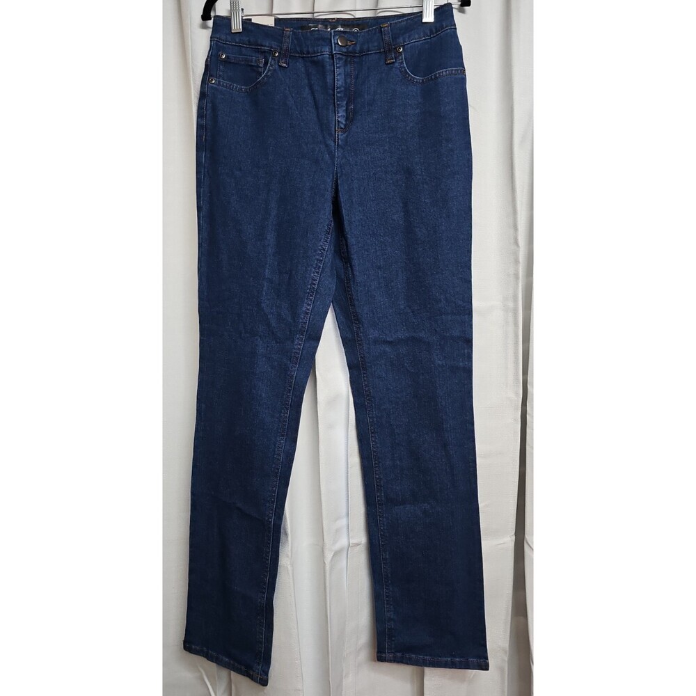 Emily B Woman's Size 8 Denim Jeans Straight Leg 5 Pocket Jeans
